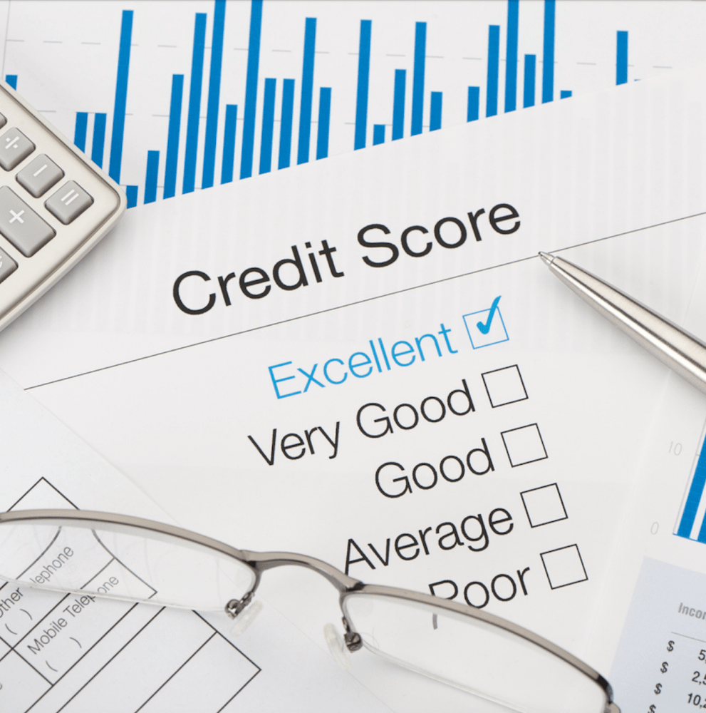 Credit score checklist poor to excellent