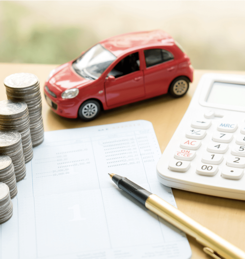 Car loan down payment calculation